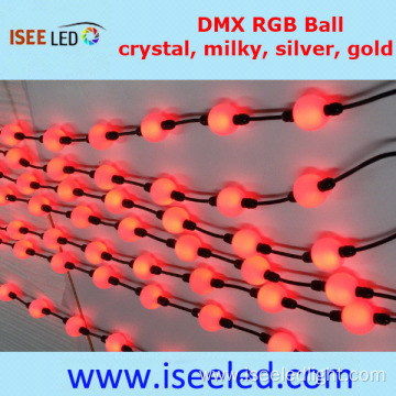 Decorative 50mm DMX 3D Pixel Balls String